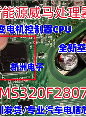 TMS320F28075PZP 新能源汽车旋变电机控制器CPU 空白无数据