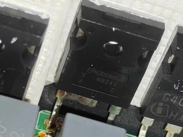 适用帝豪EV500新能源充电机 EPH3006H快恢复二极管拆机