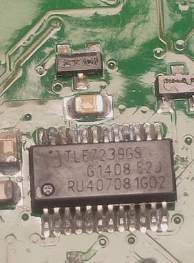 TLE7239GS 汽车电脑板驱动芯片继电器开关IC芯片SSOP24脚