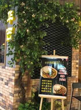 榕树枝绿色植物叶子假树叶 室内装饰情叶榕高品质绿植仿真榕树叶