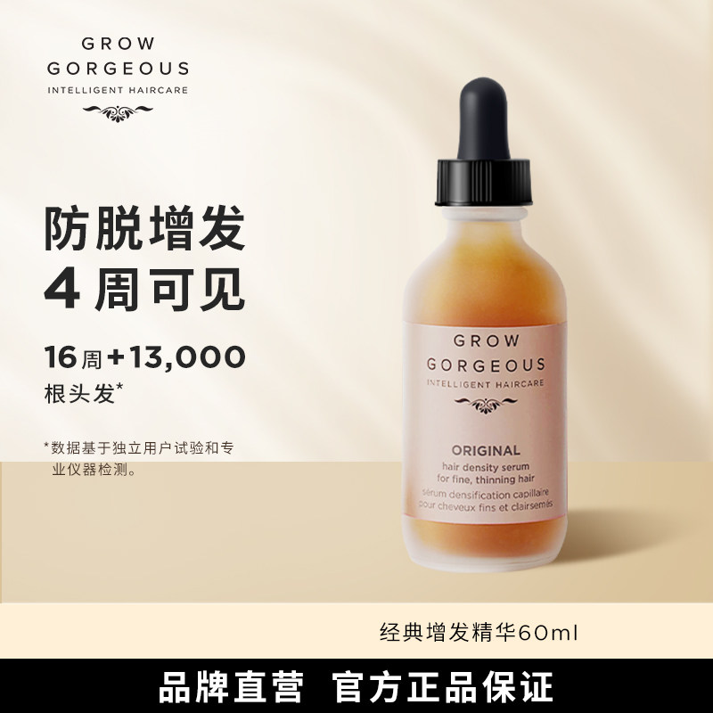 【买1送1】GrowGorgeous头皮护理精华液防脱增发精华密发强韧发丝