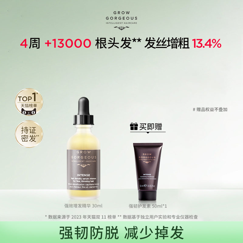 GrowGorgeous防脱育发精华液生发