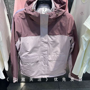 安踏抓绒内胆三合一外套女2025冬季新款夹克上衣两件套162547601