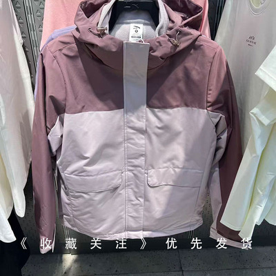 安踏抓绒内胆三合一外套女2025冬季新款夹克上衣两件套162547601