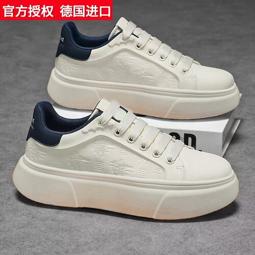 季乔舟正男鞋2026新款透气运动休闲板鞋男士小白鞋学生时尚鞋子男