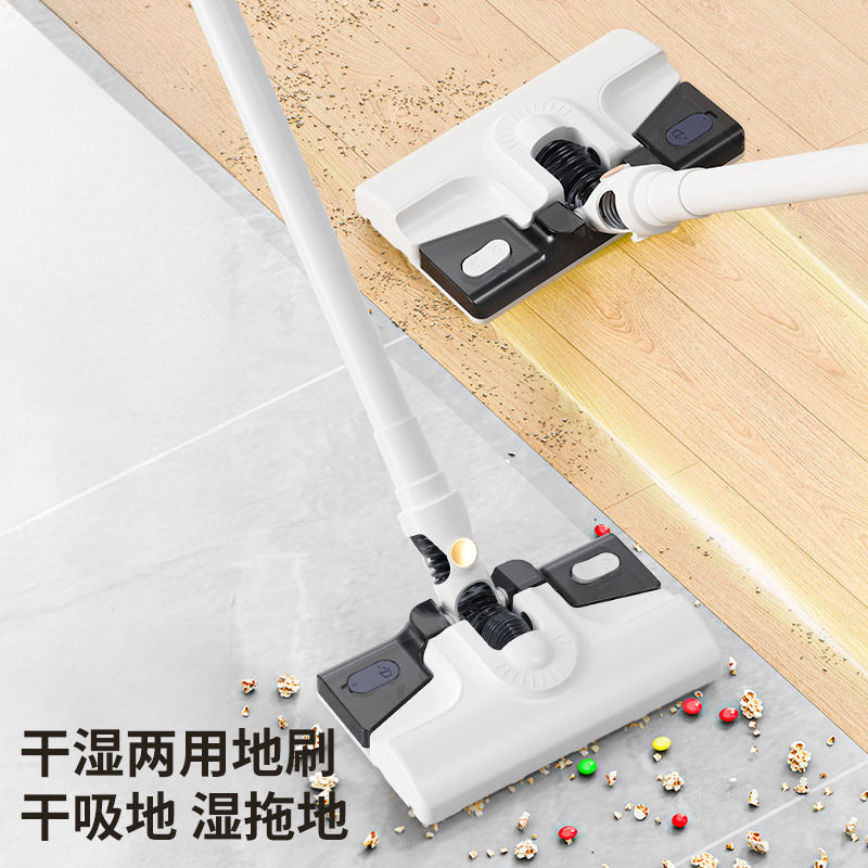 德国进口跨境手持吸尘器家用无线吸拖一体大吸力除螨吸尘拖地多功