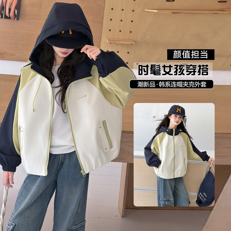 有常规化纤拉链春秋普通外套