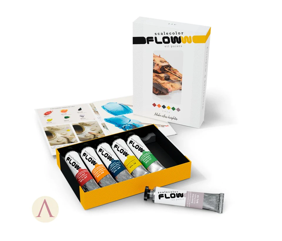 【桌游乱炖】Scale 75 Flow-Core Set 微缩模型 涂装漆 套装