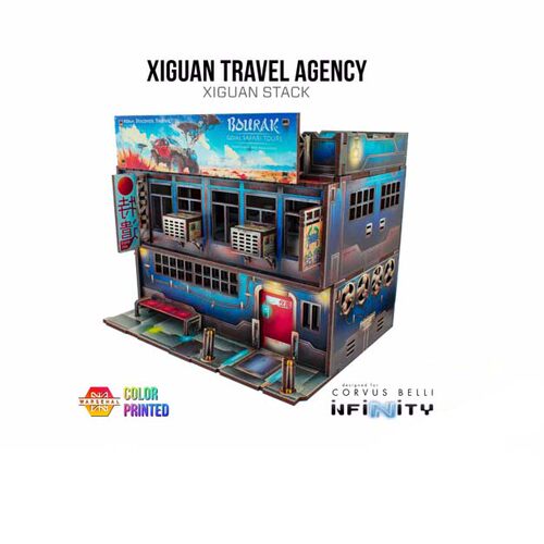 【桌游乱炖】Xiguan Stacks - Travel Agency（Import）
