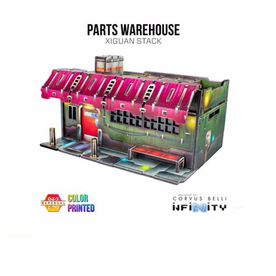 【桌游乱炖】Xiguan Stacks Parts Warehouse（Import）