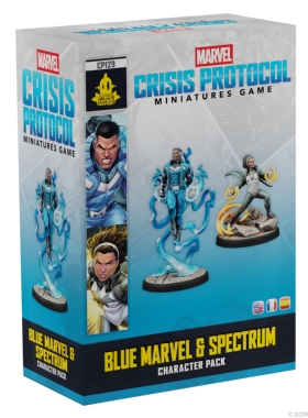 【桌游乱炖】Marvel Crisis Protocol Blue Marvel & Spectrum