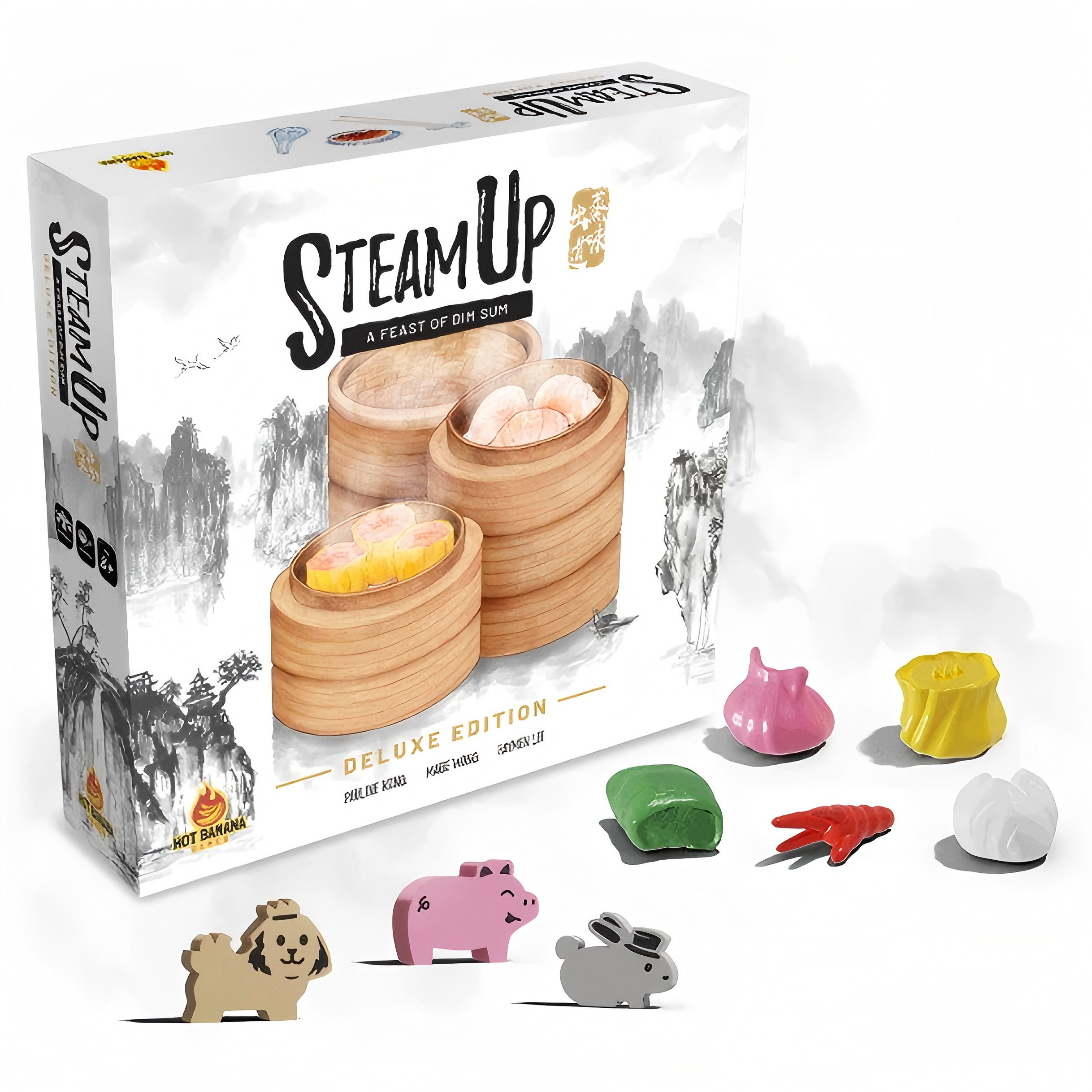 【桌游乱炖】Steam Up: A Feast of Dim Sum（Import）