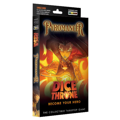 【桌游乱炖】Dice Throne: Pyromancer – Hero Pack
