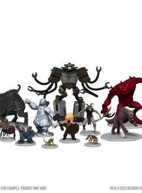 【桌游乱炖】DND 模型盲盒 Monster Menagerie Revisited 10 ct
