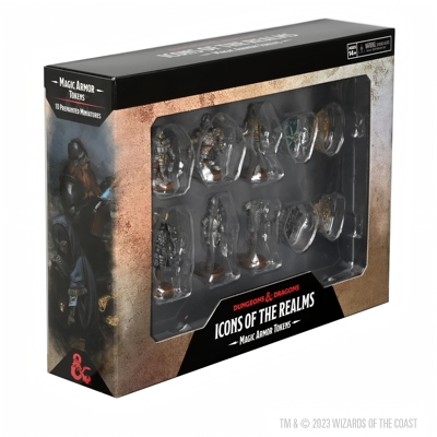 【桌游乱炖】DND跑团模型 Magic Armor Tokens - 96186