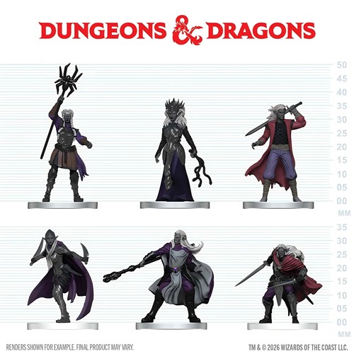 【桌游乱炖】DND Icons of the Realms: Drow Warband 96246
