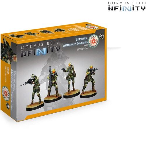 【桌游乱炖】Infinity: NA2 Brawlers,MercenaryEnforcers