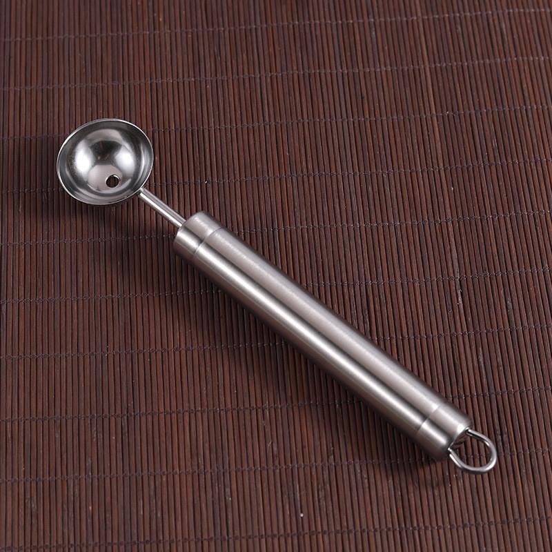 304不锈钢水果挖球器西瓜挖球勺冰淇淋圆勺水果分割拼盘雕花刀