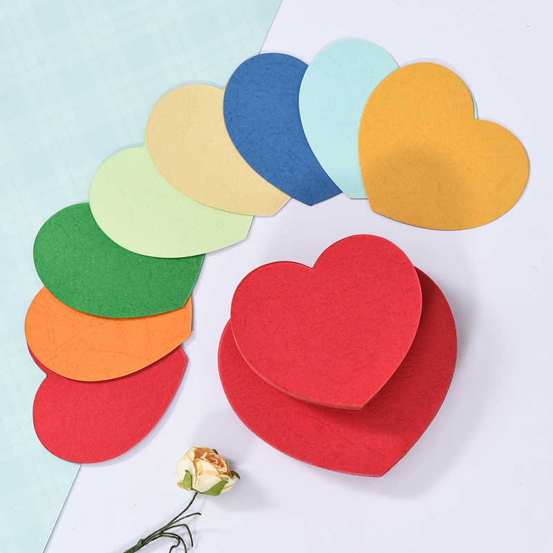 手写卡片创意心愿卡祝福心形小卡片硬质留言生日手工爱心贺卡