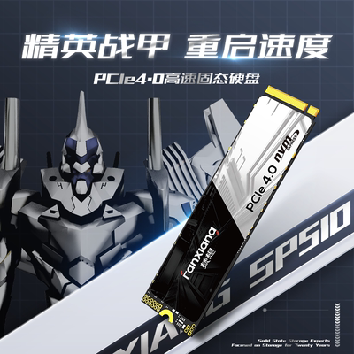 梵想SP610SEm2固态硬盘500g1t台式电脑笔记本pcie4.0固态硬盘nvme