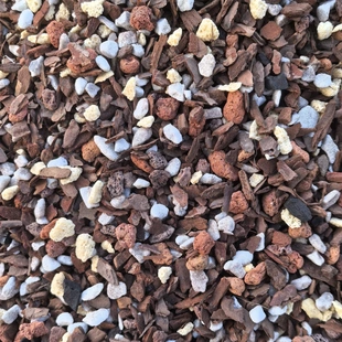 六合一颗粒兰花专用植料疏松透气保湿适合君子兰蝴蝶兰种植