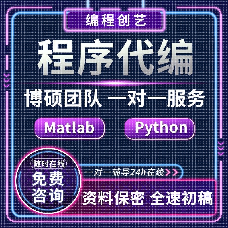 matlab代码帮做程序代编通信仿真代码复现算法改进图像信号分析