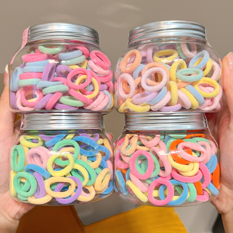 儿童糖果色发圈毛巾圈