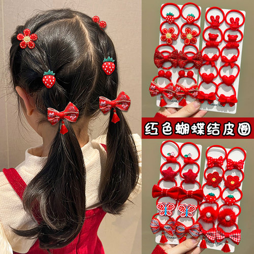 儿童头饰娃们蝴蝶结发圈