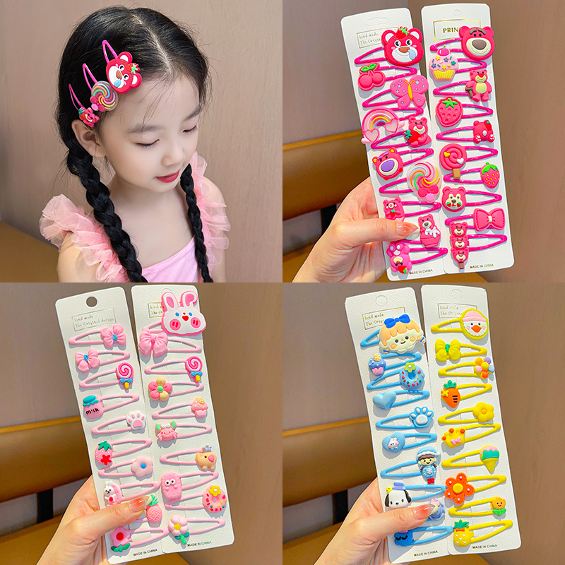 女孩碎发刘海夹可爱卡通bb发夹