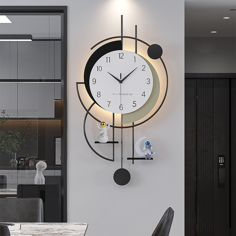 创意装饰简约挂钟客厅挂墙钟表北欧时钟挂表现代创意个性艺术