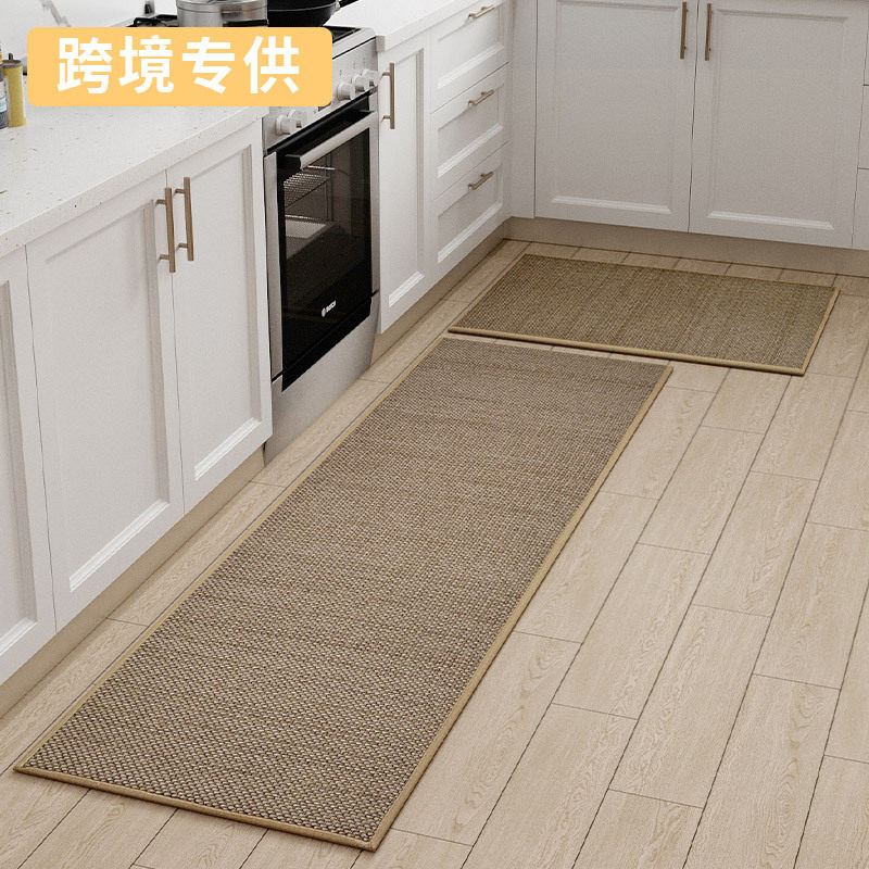 厨房地垫防滑防油地毯可机洗家用长条垫子吸水耐脏防滑脚垫,居家布艺,家用脚垫,淘宝优惠券,粉丝福利购,淘宝优惠卷