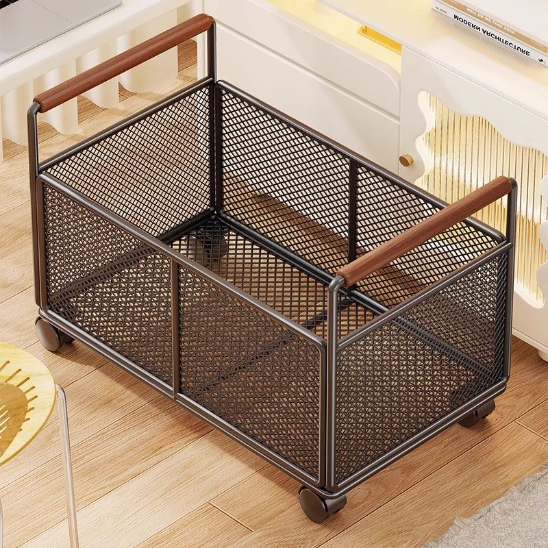 可移动书包置物架学生教室书籍收纳筐可移动小推车书本书包放置架,收纳整理,家用收纳手推车,淘宝优惠券,粉丝福利购,淘宝优惠卷