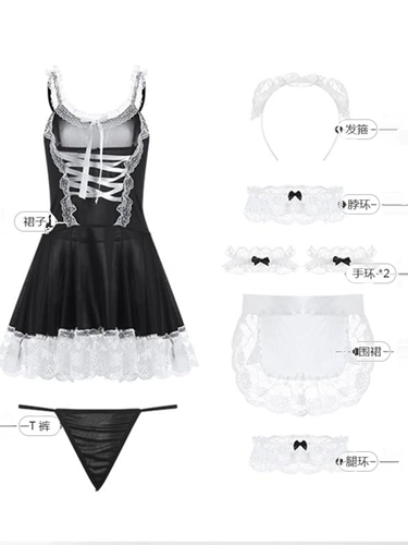 Сексуальное нижнее белье, кружевной комплект, эмоциональная униформа, пижама, дудоу, большой размер, подходит для полных девушек, косплей, изысканный стиль