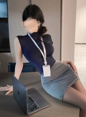性感成熟御姐风包臀秘书制服约会修身OL套装cos大码胖mm情调内衣