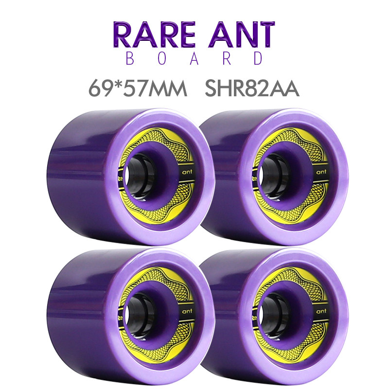 RARE ANT冲浪板速降专业轮子SHR82AA高弹滑板大轮6957mm