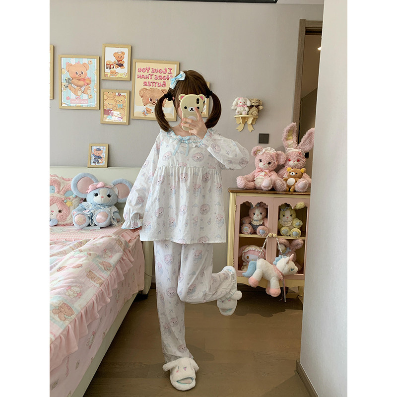 海盐巴菲美乐蒂睡衣秋季