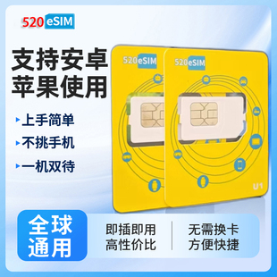 520eSIM 英飞凌进口芯片210K 替代小白卡 安卓读写 苹果STK切换