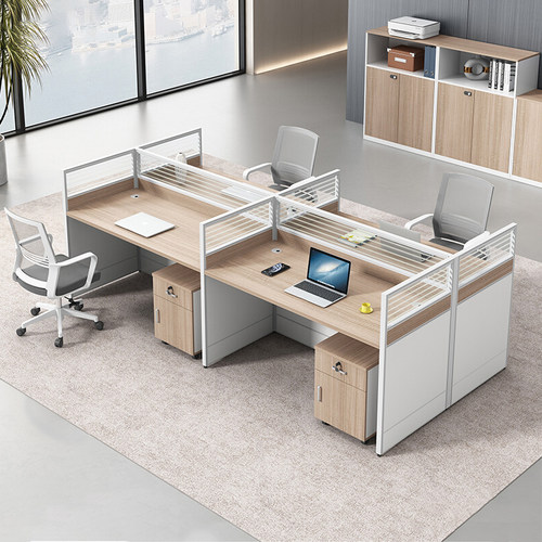 职员办公桌椅组合简约现代