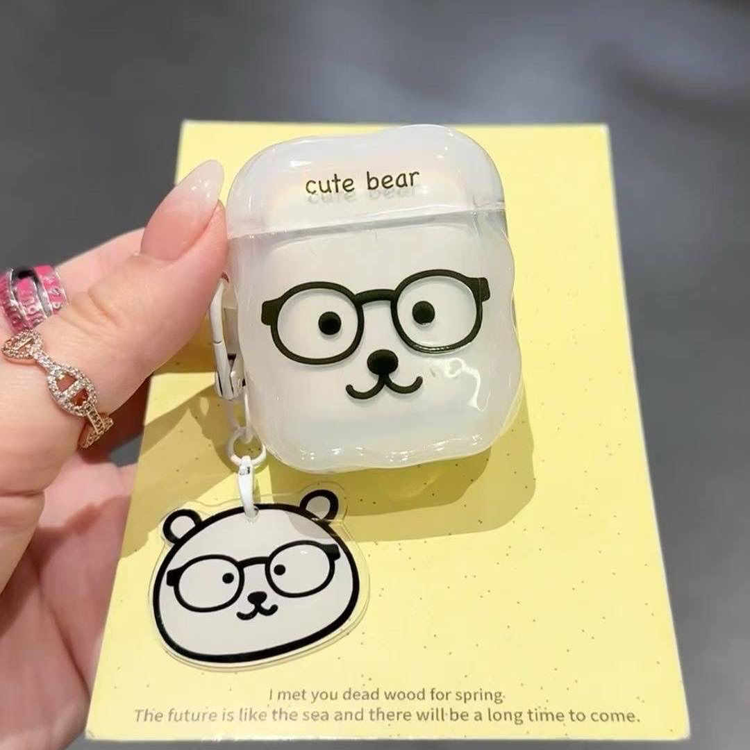 ins小熊适用倍思e3耳机套