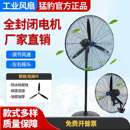 工业风扇防水防尘壁扇落地扇全
