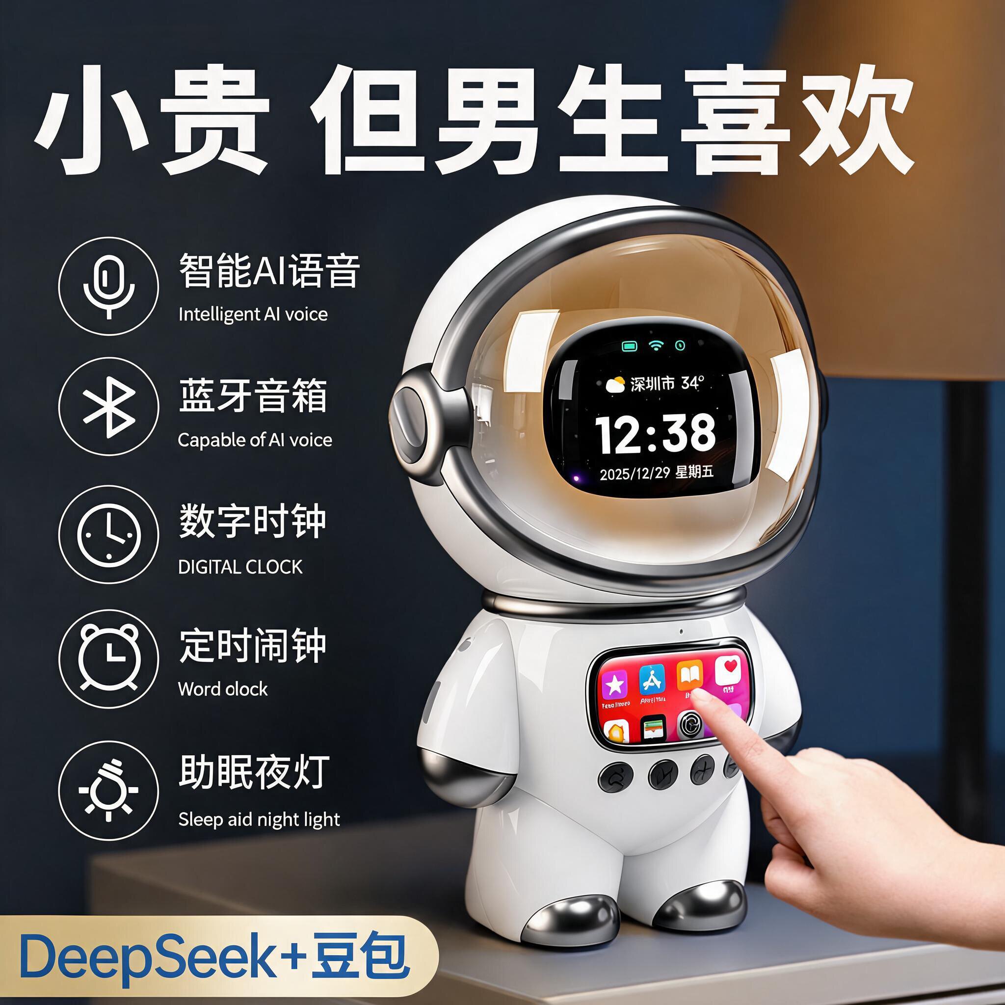 生日礼物男生七夕情人节送男友朋友给初中高中学生实用的蓝牙音响