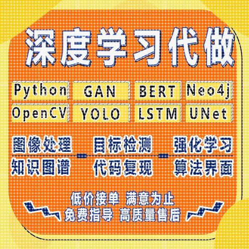 YOLO目标检测Python代做Neo4j知识图谱GAN强化学习OpenCV图像处理