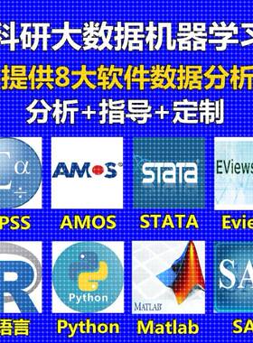 STATA数据分析服务eviews实证SPSS医学amos问卷调查R语言统计代做