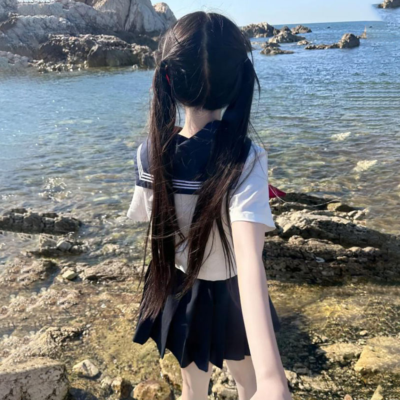 假發黑長直雙馬尾假發全頭套女