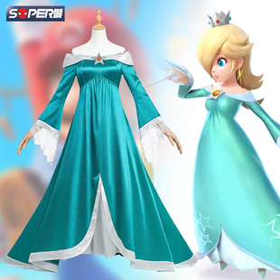 super漫超级马力欧银河大电影同款罗莎塔cosplay欧美影视剧表演服