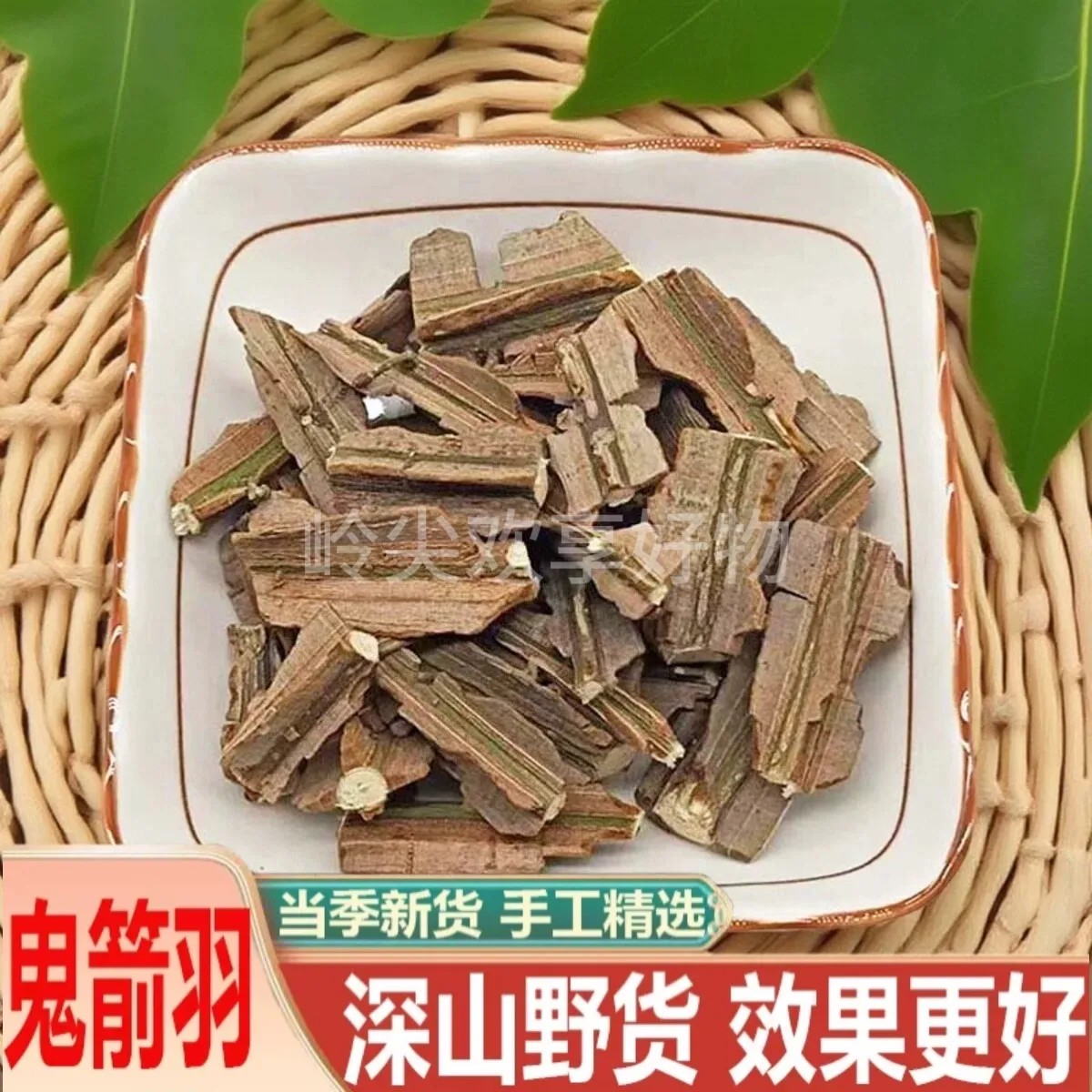 野生鬼箭羽中药材秦岭野生鬼见愁卫矛鬼箭羽新鲜带杆新货无硫正品