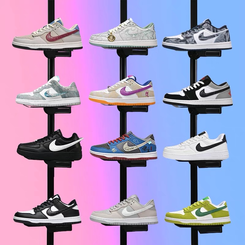 aj男鞋官网dunk黑白熊猫板鞋aj1低帮空军AF1儿童休闲女鞋