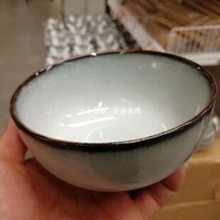 IKEA宜家正品格拉德里碗家用4件套石瓷个性饭碗加厚耐撞成人餐碗