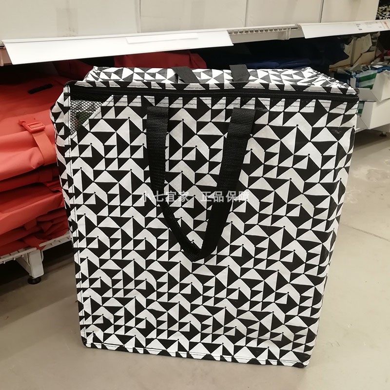 IKEA宜家正品克纳拉行李袋衣物收纳整理挂袋学生宿舍防水搬家袋子