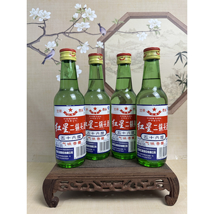 北京名酒红星二锅头酒2012年56度268ml*4瓶清香型陈年老酒